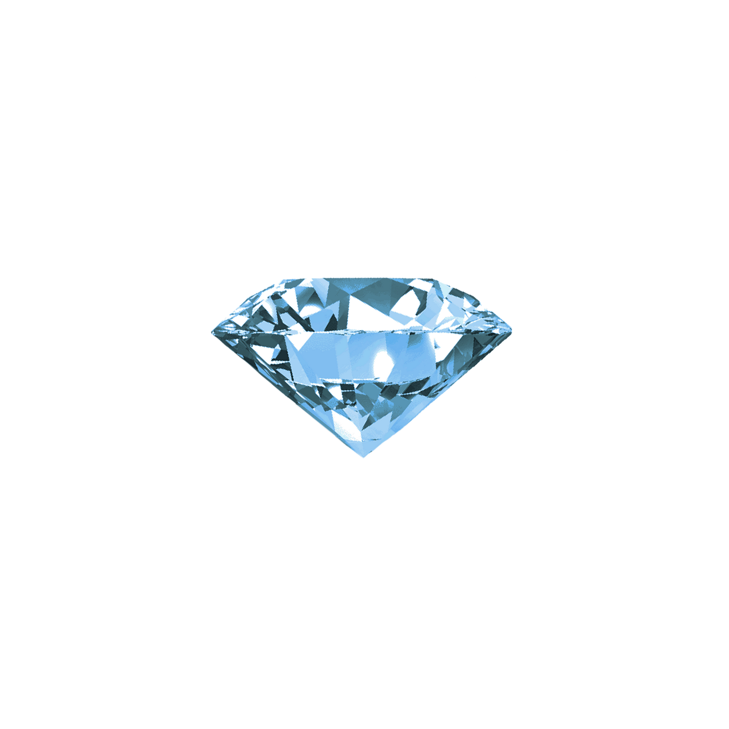 Diamant Bleu Foncé LGD 0,23Cts - Bleu Foncé VS1 VG/EX