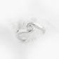 Orianna - Bague Vague Blanc